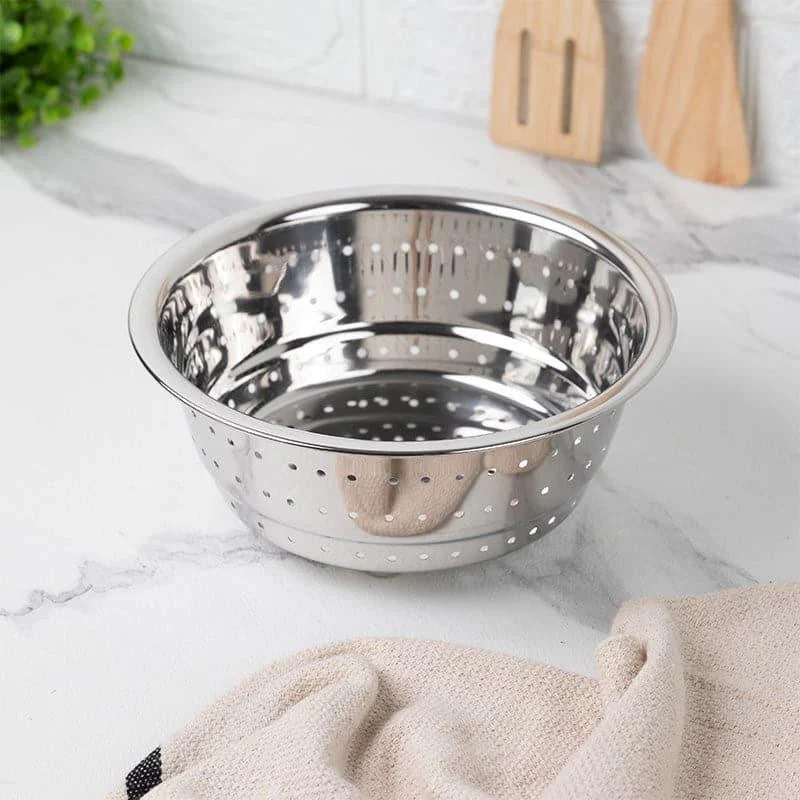 Drizzle Drain Stainless Steel Strainer - 17 CM